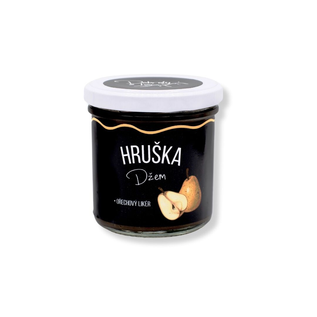 Dobroty z hor_ džem_ Hruška - ořechový likér
